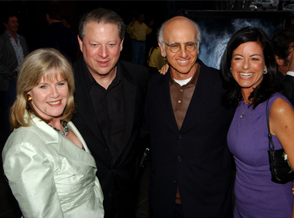 Tipper Gore, Al Gore, Larry David, Laurie David Tipper Gore, Al Gore, Larry David, Laurie David